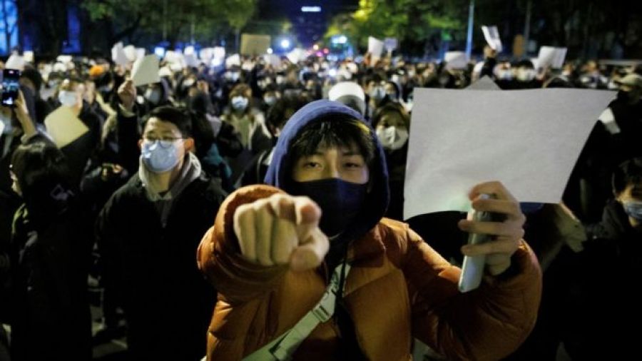 Китай протесты