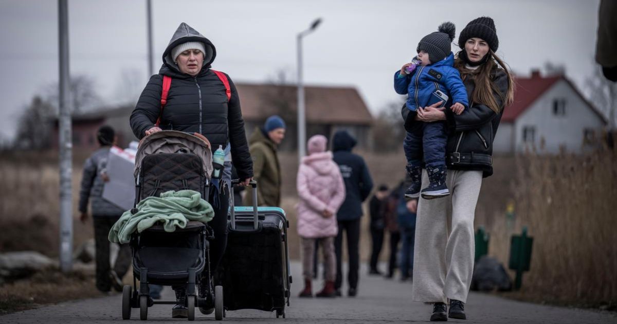 Украинские беженцы