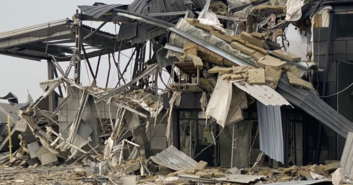 Обстрел Запорожской области