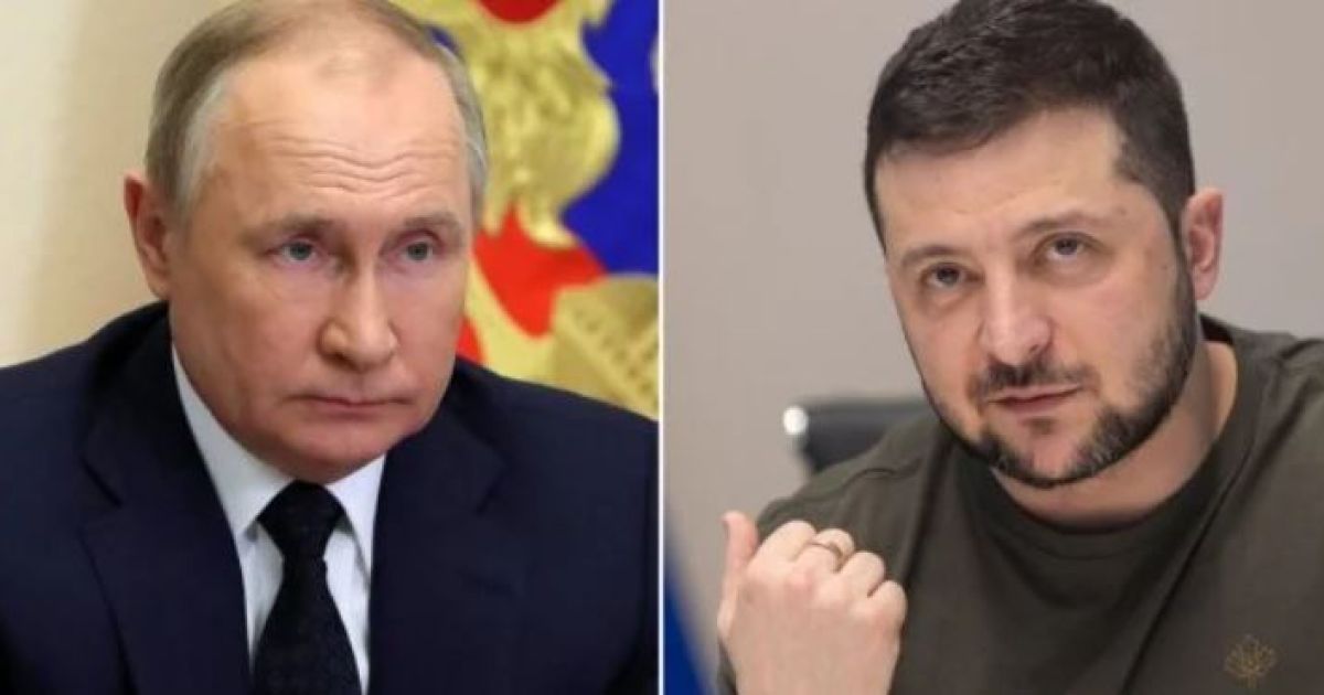 Зеленский, Путин