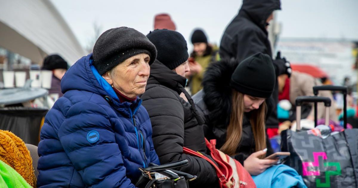 Украинские беженцы