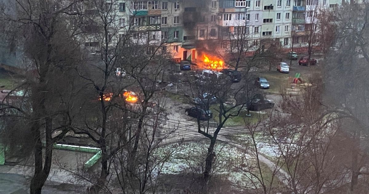 Украина под обстрелом