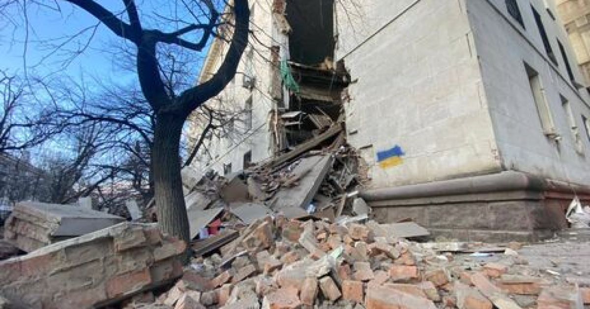 Херсон под обстрелом