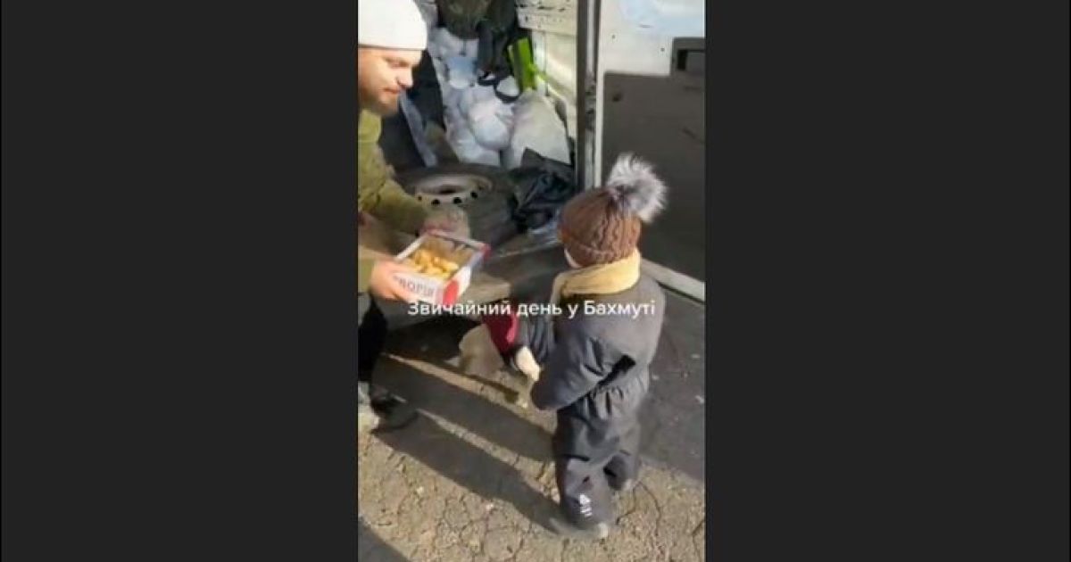 дети в Бахмуте