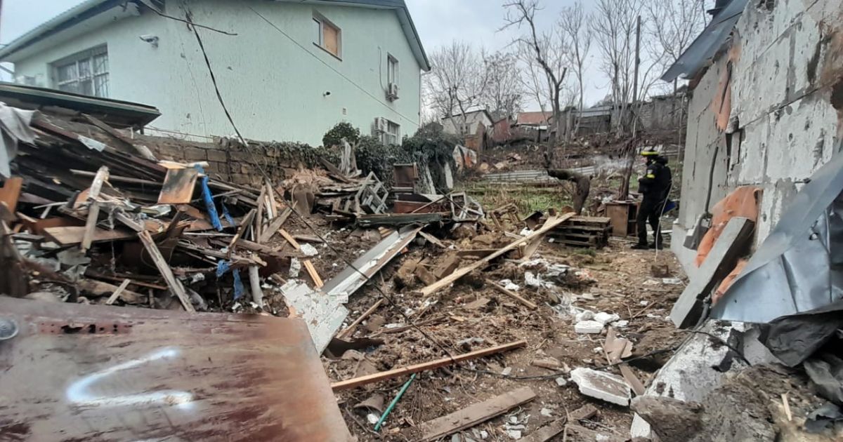 Херсон под обстрелом