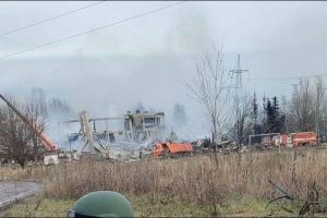база оккупантов в Макеевке