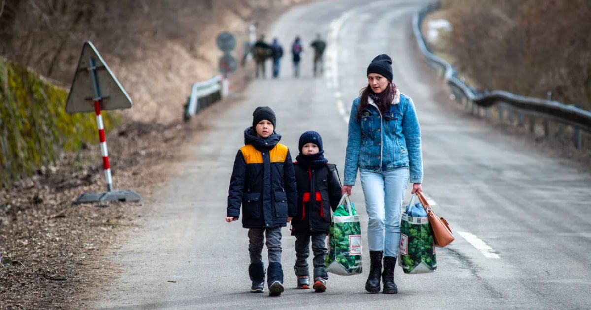 Украинские беженцы
