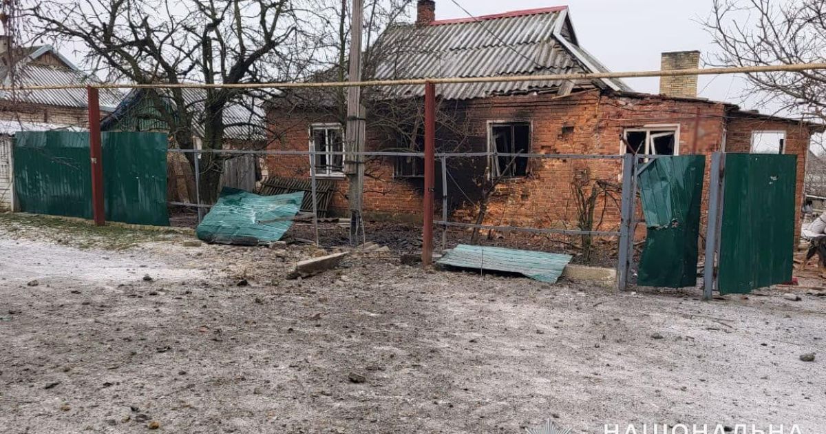 Запорожская область под обстрелом