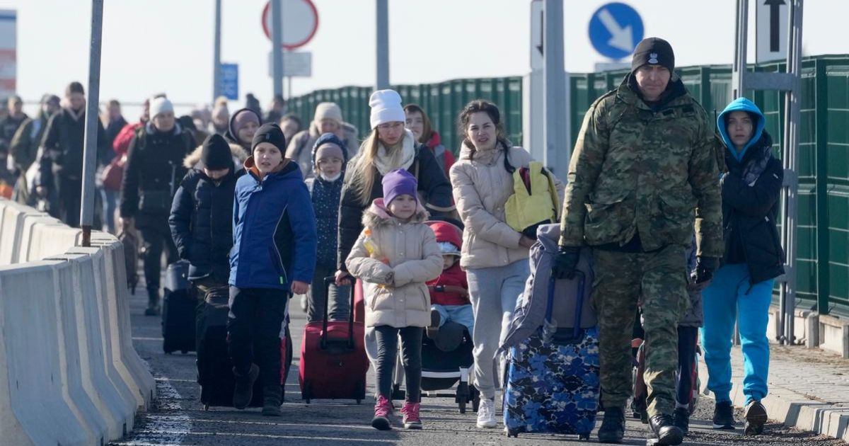Украинские беженцы