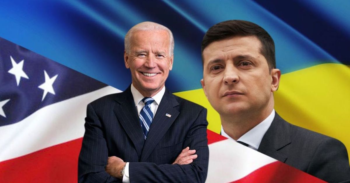 Байден, Зеленский