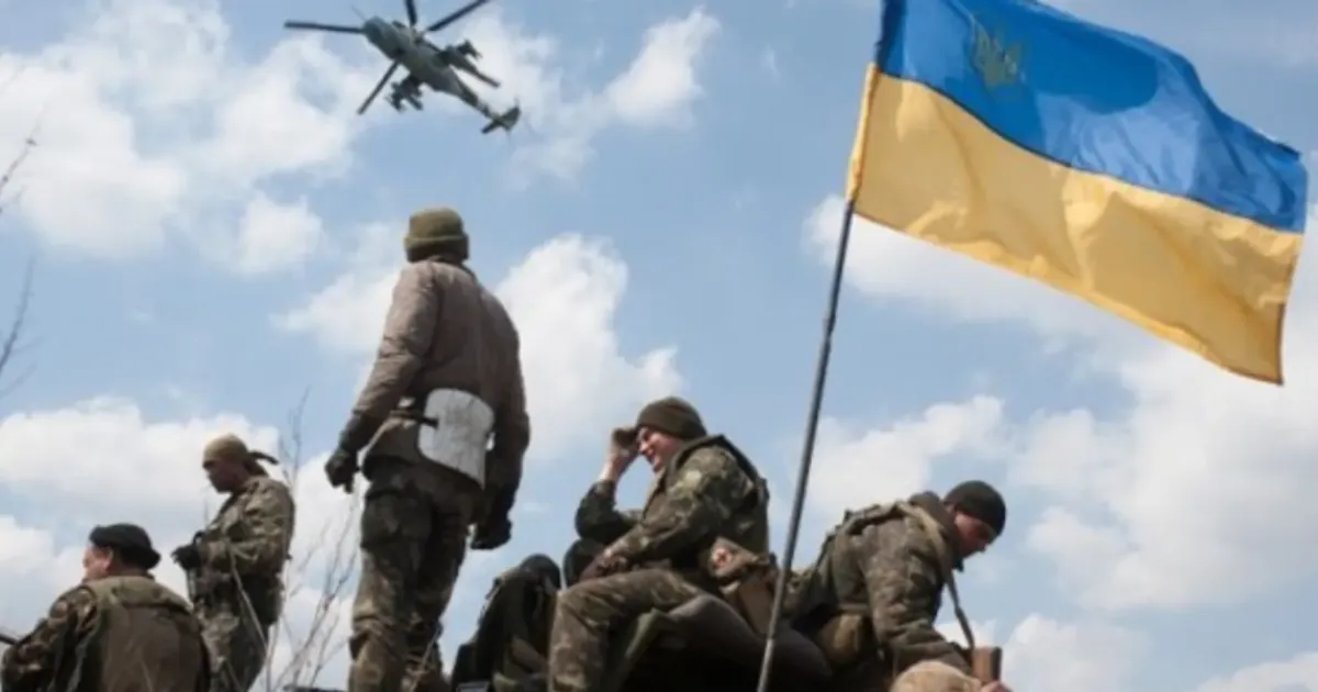 Украинские бойцы