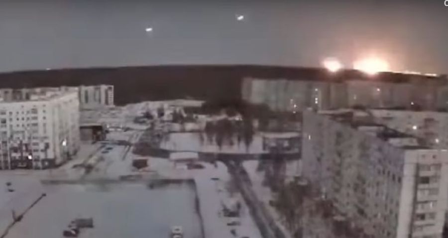 бомбардировка Харьковской телебашни