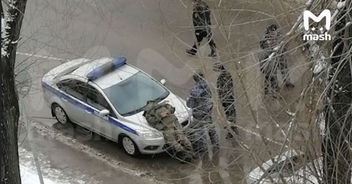 задержание дезертира