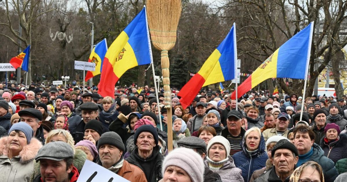 протест в Молдове
