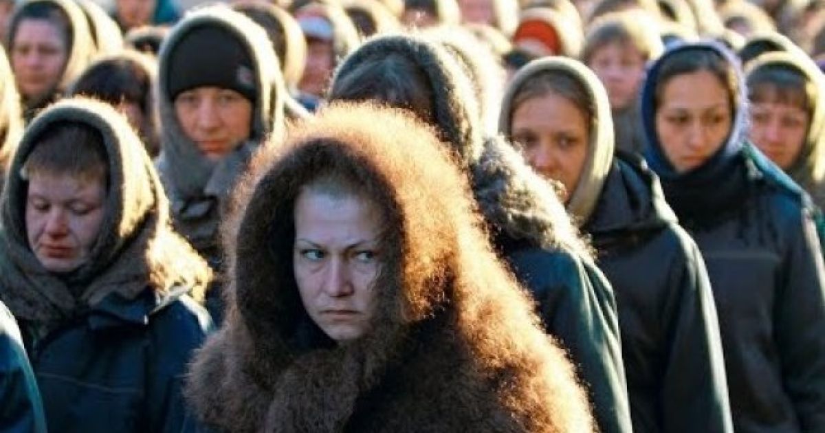 Заключенные женщины РФ