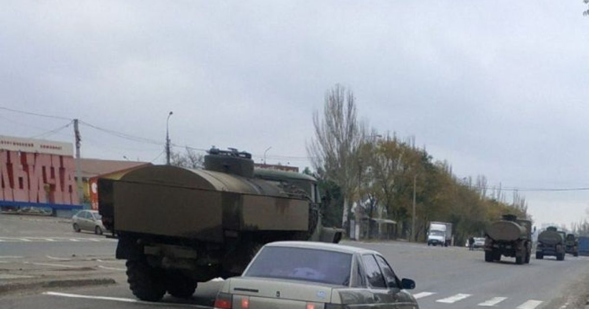 Конвой техники