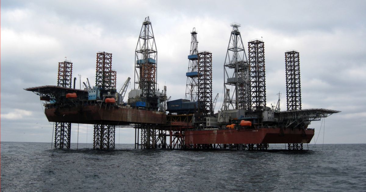 вышка Черноморнефтегаза