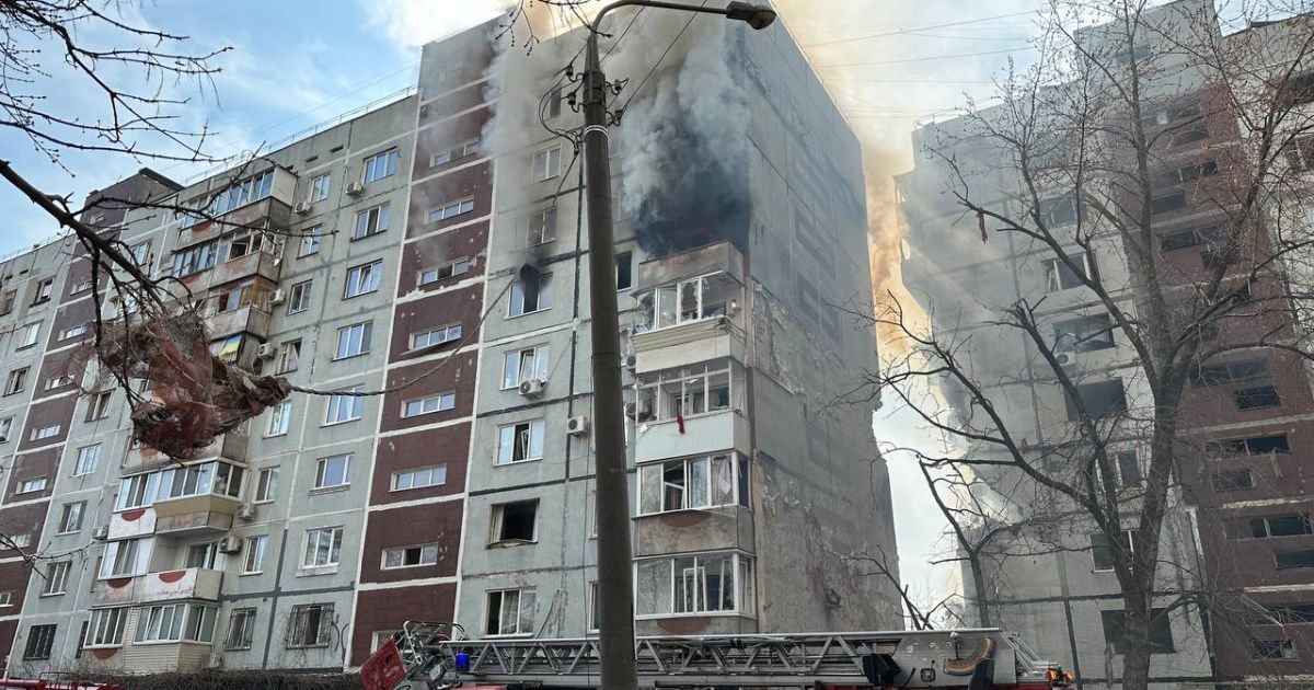 Удар по Запорожью