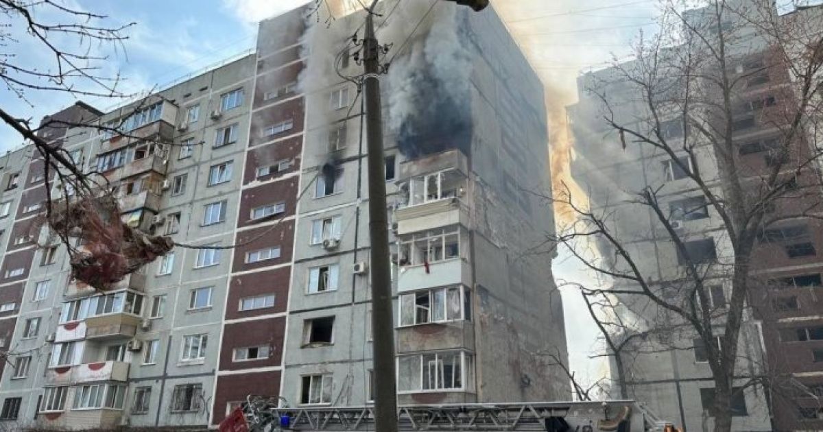 Удар по Запорожью