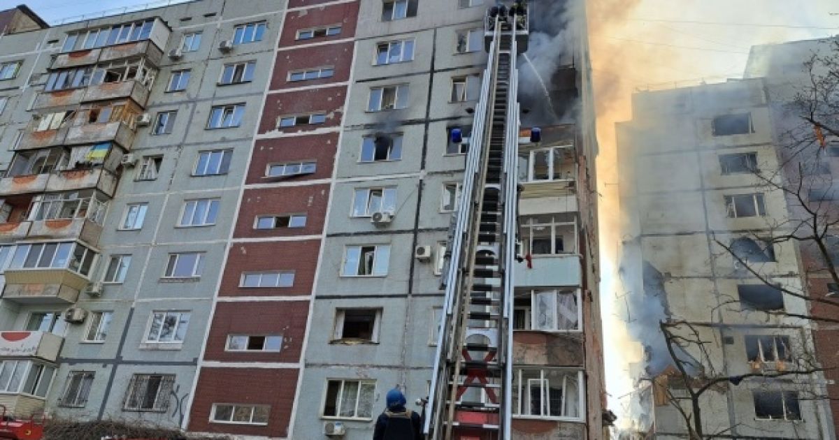 Обстрел Запорожья