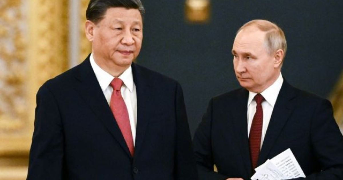 Си Цзиньпин и Путин
