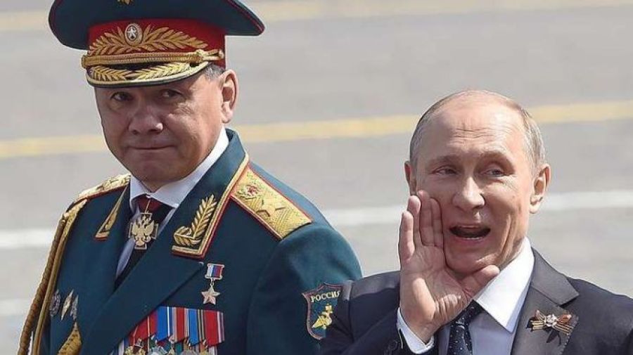 Путин на параде 9 мая