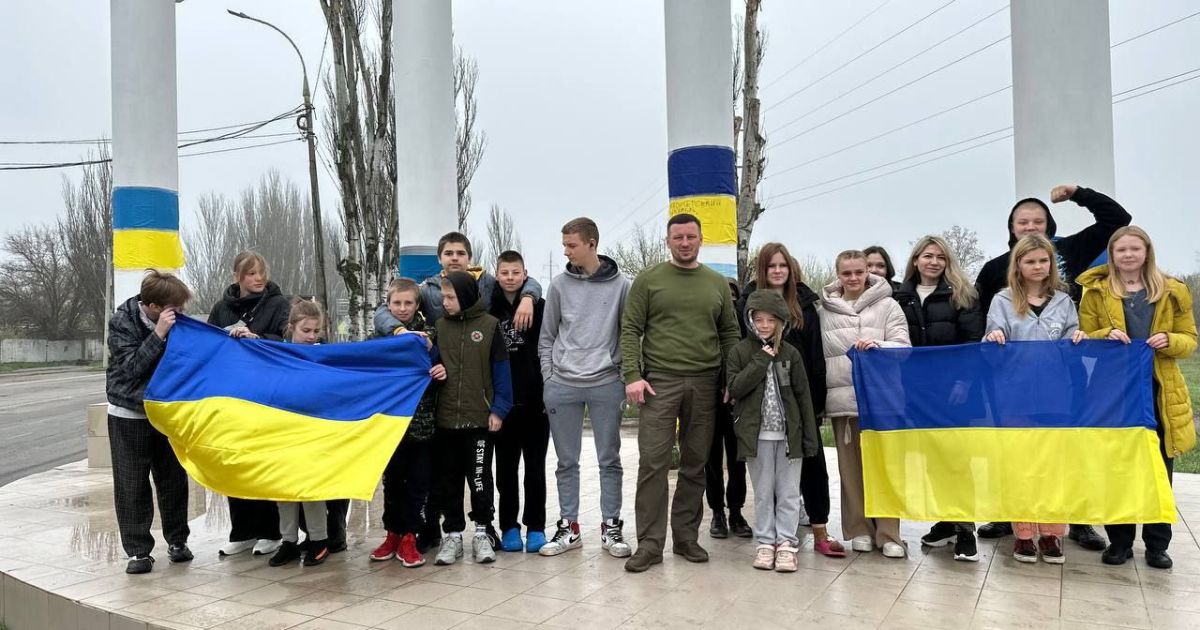 Дети в Украине