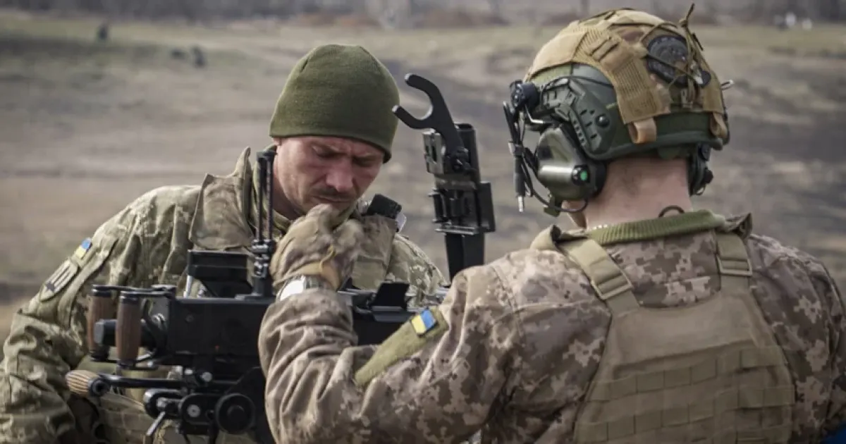 Украинские бойцы