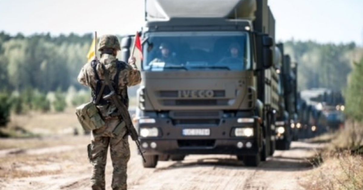Военные учения в Польше