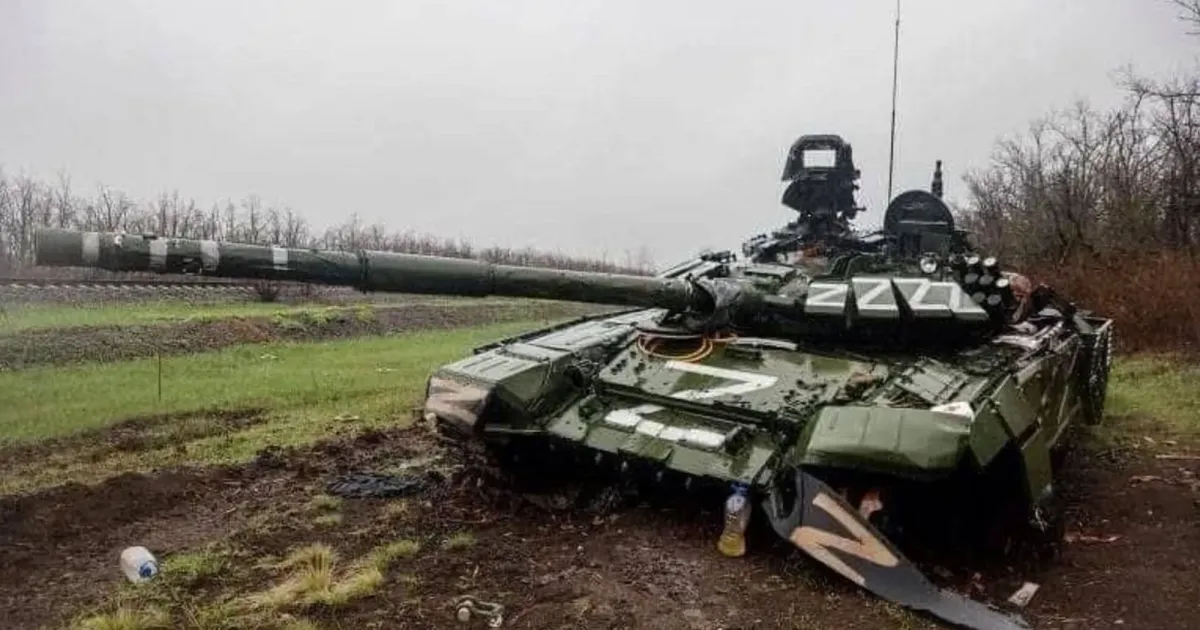 Вражеский танк