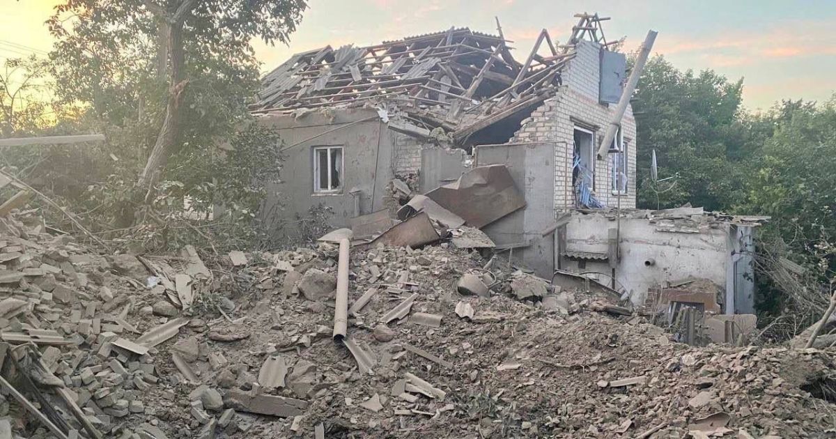 Запорожская область под обстрелом