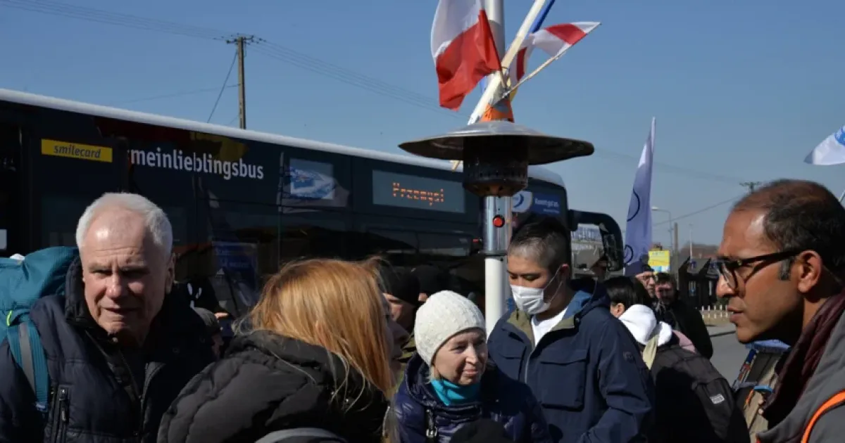 Украинские беженцы