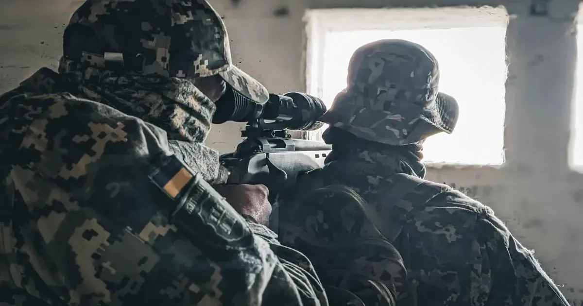 Украинские бойцы