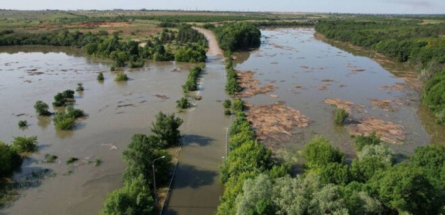 Подрыв Каховской ГЭС