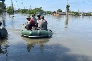 Наводнение в Херсоне