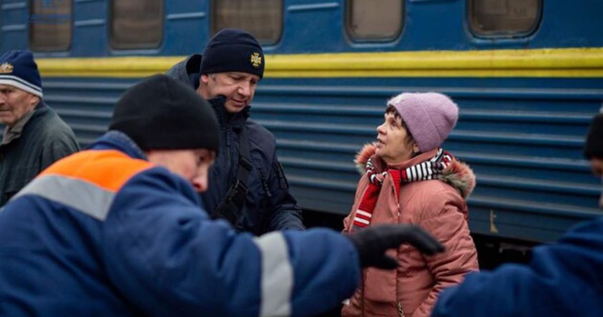 Украинские беженцы