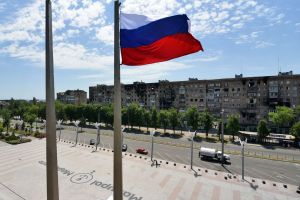 Оккупанты в Мариуполе