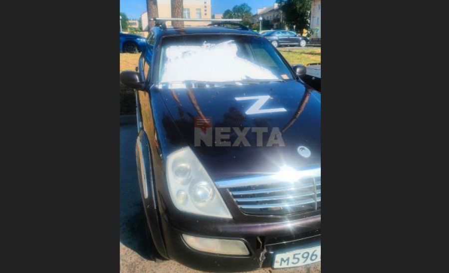 Z-автомобиль на крымских номерах