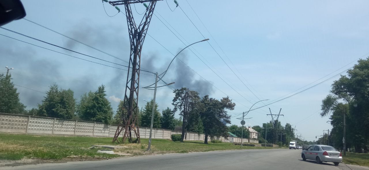 Обстрел Запорожья