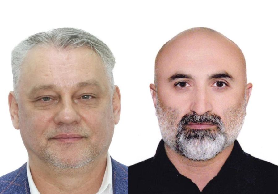Дмитро Колесник (ліворуч) та його діловий партнер Олександр Аміров