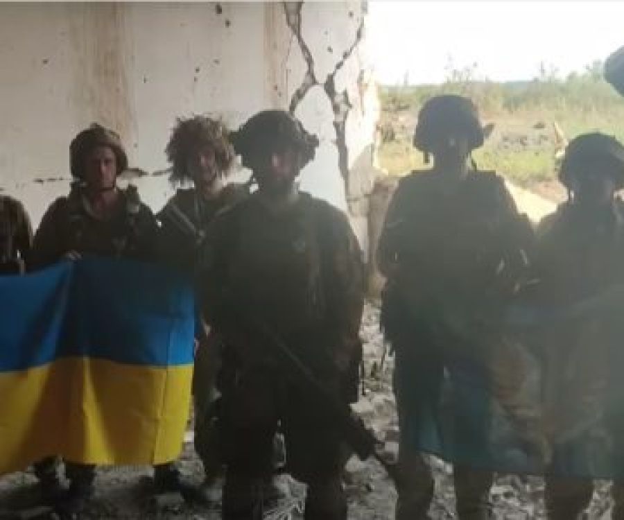 Украинские бойцы