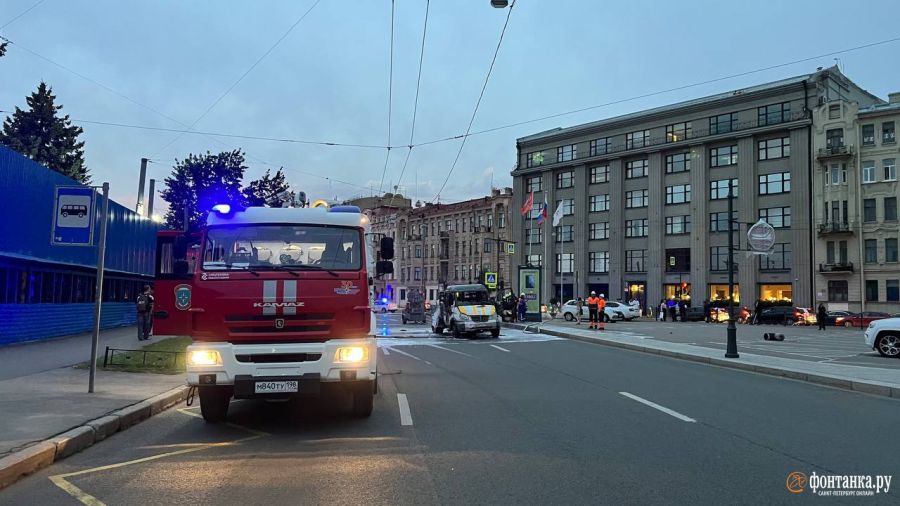 Взрыв и пожар