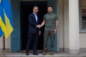 Зеленский в Швеции