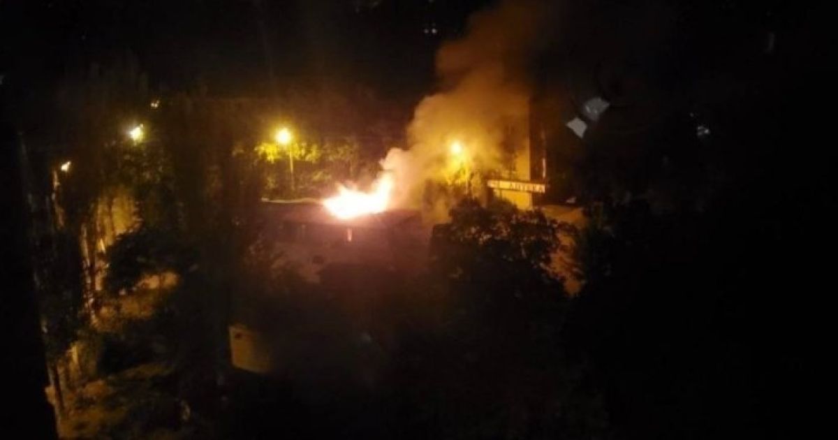 Взрывы в Донецке