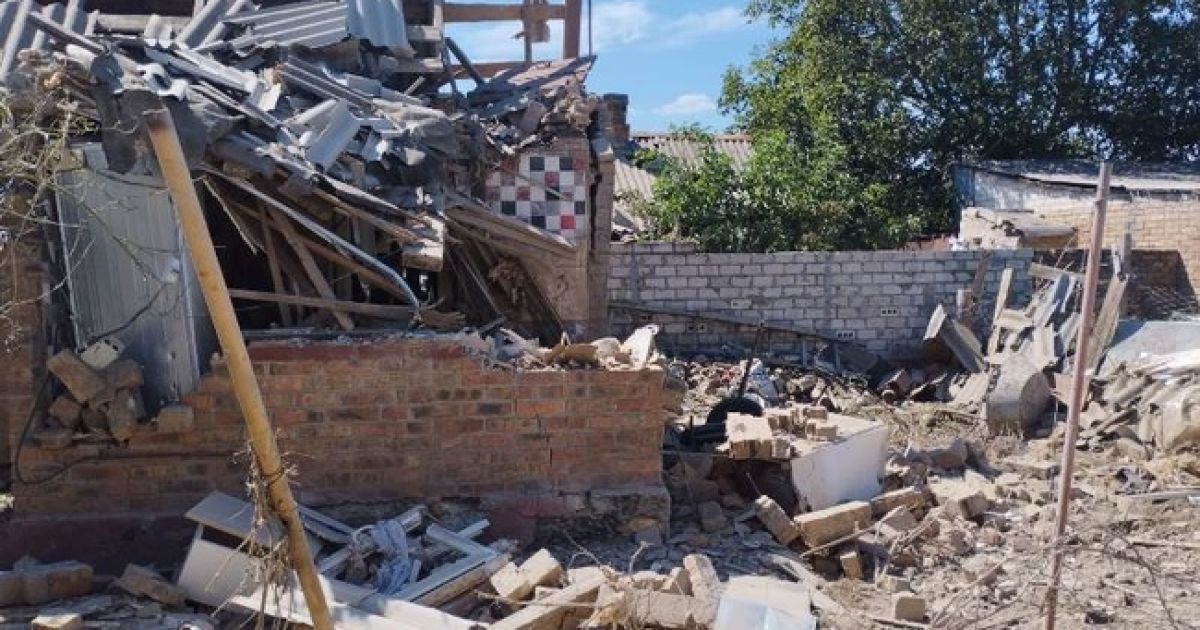Обстрел Херсонской области