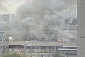 Пожар в Москве