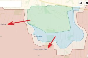 Новопрокоповка, карта