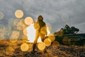 Украинские бойцы
