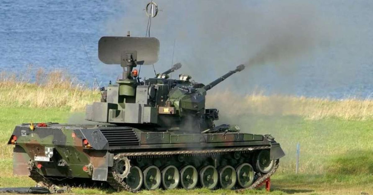 Зенитные установки Gepard