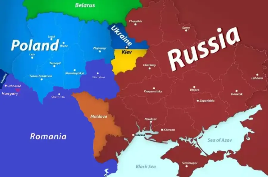 Украину убрали с карты мира